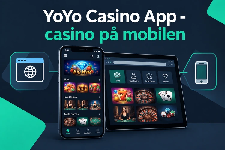 App YoYo Casino - casino på mobilen