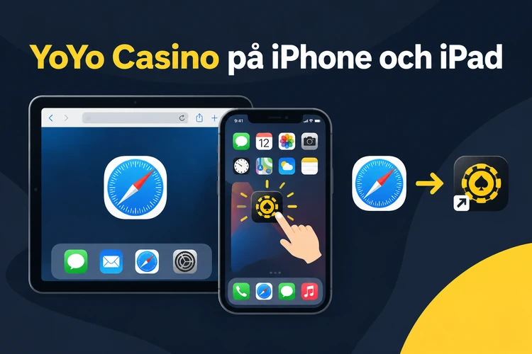 YoYo Casino på iPhone och iPad