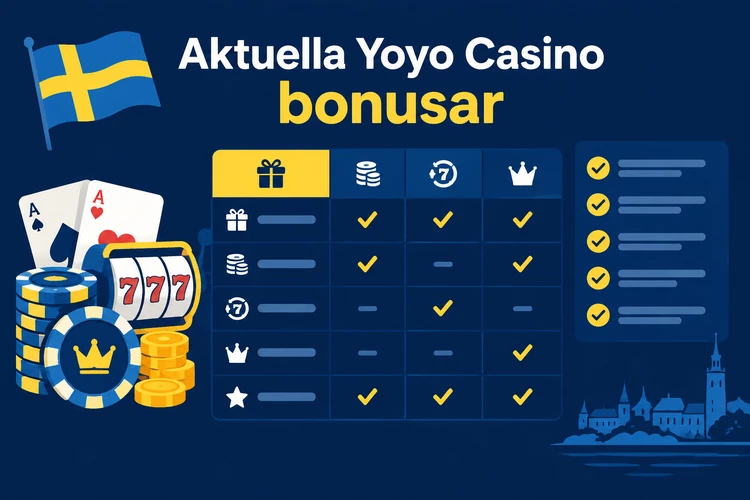 Aktuella Yoyo Casino bonusar