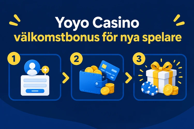 Yoyo Casino välkomstbonus för nya spelare