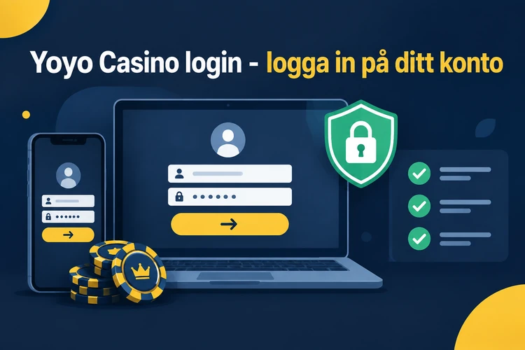 Yoyo Casino login - logga in på ditt konto