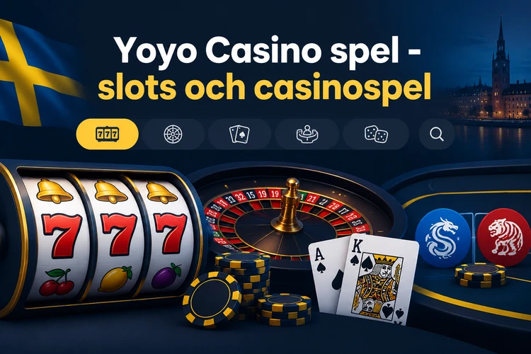 Yoyo Casino spel - slots och casinospel